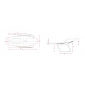 C-Racer "Flat Racer" Universal Flat Track Seat and Tail Fairing with Number Plates - SCR14.1 C-Racer "Flat Racer" Universal Flat Track Seat and Tail Fairing with Number Plates - SCR14.1